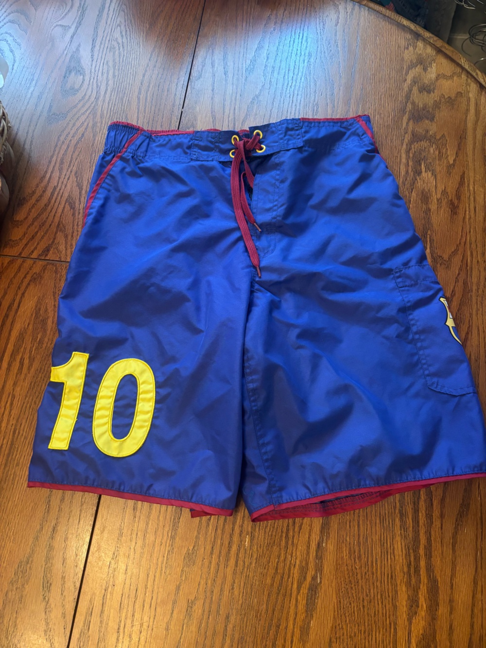 VTG FC Barcelona swim trunks #10 Messi men's 32 football soccer